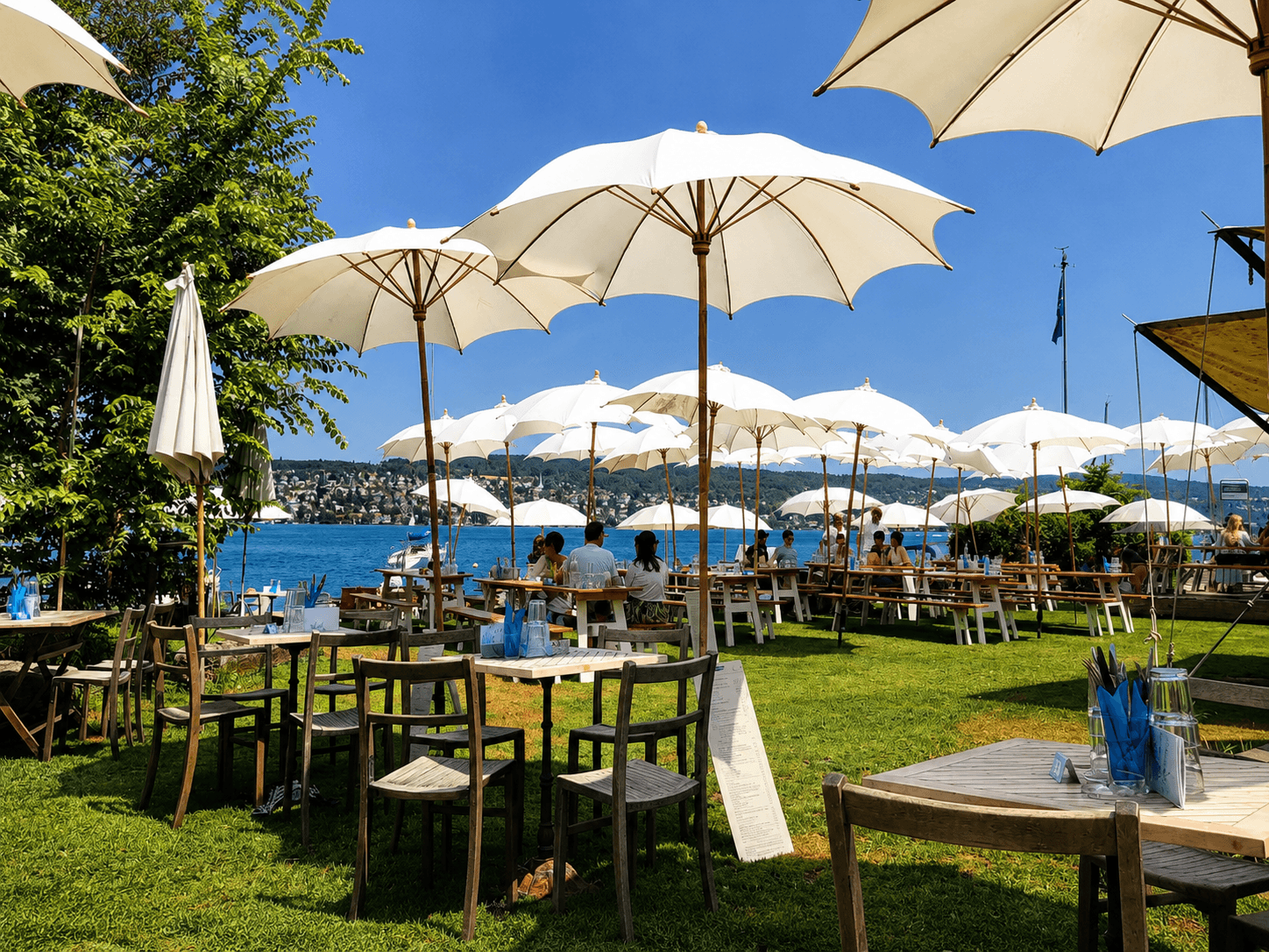 Afterwork am Zürichsee bei Fischer's Fritz