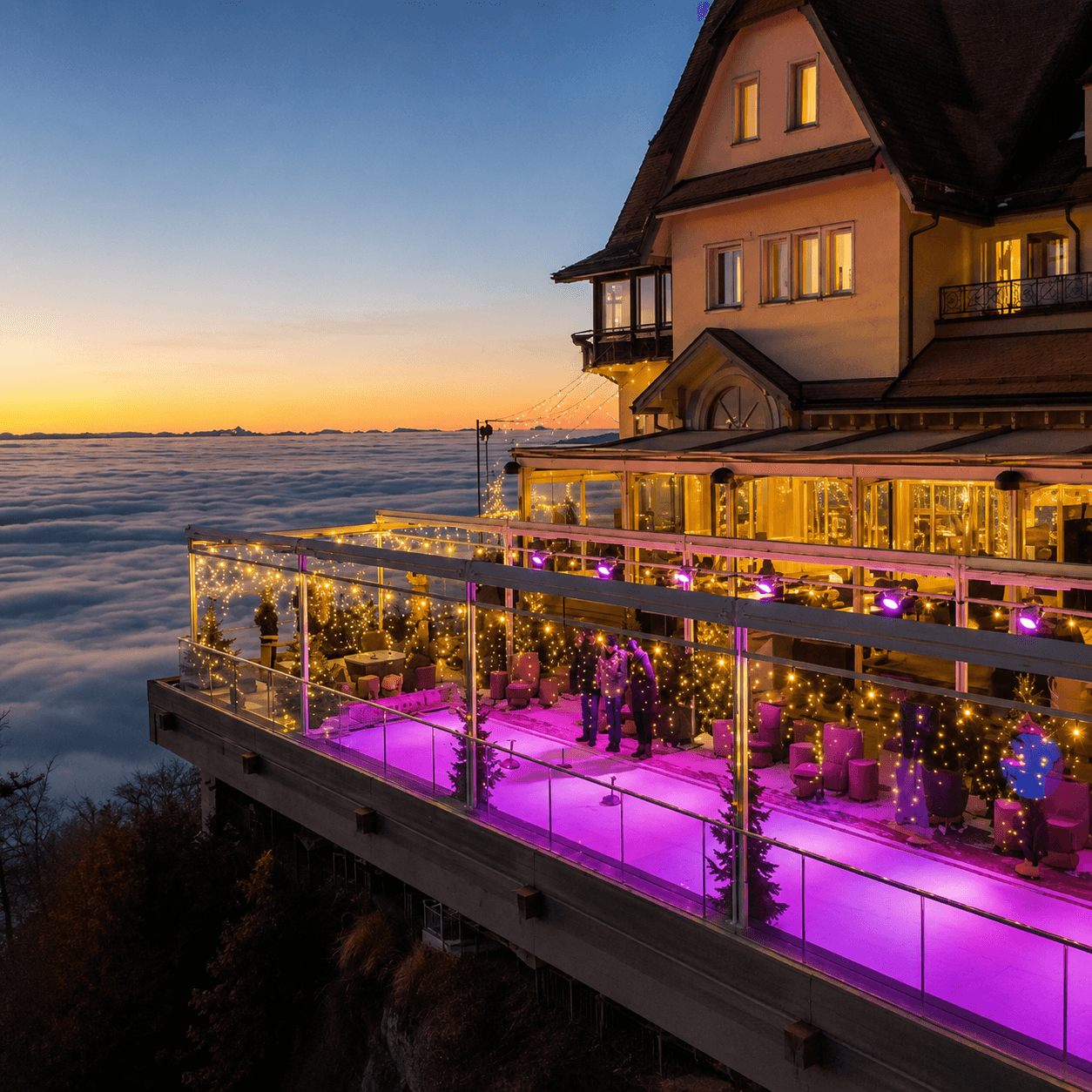 Winterzauber & Weihnachtsfeier im UTO KULM